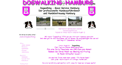 Desktop Screenshot of dogwalking-hamburg.de